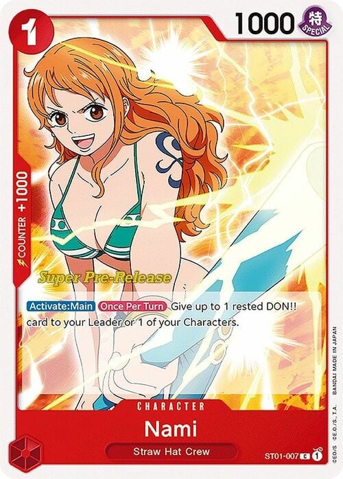 Nami Card Front