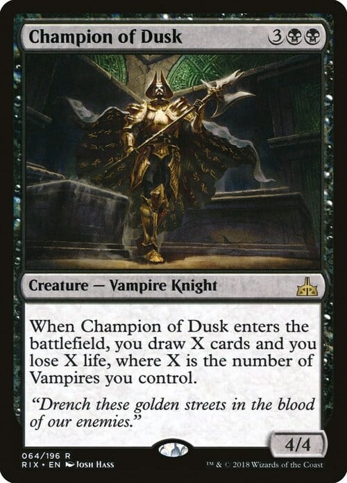 Champion of Dusk Card Front