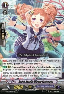 Dash Sisters, Rabel Card Front