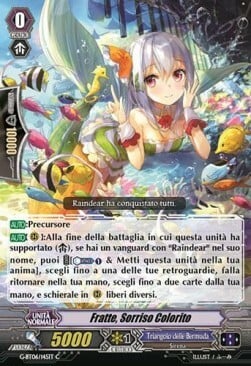 Colorful Smiling, Fratte Card Front