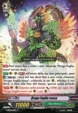 Red-leaf Dragon Card Front
