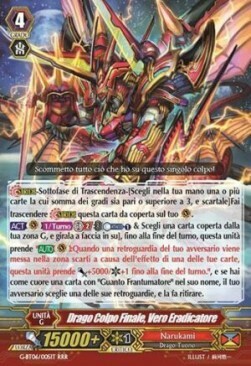 Drago Colpo Finale, Vero Eradicatore Card Front
