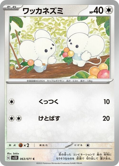 Tandemaus Card Front