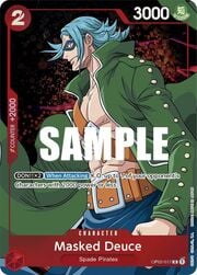 Masked Deuce · Alternate Art OP02-017a