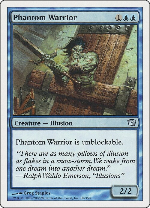 Phantom Warrior Card Front