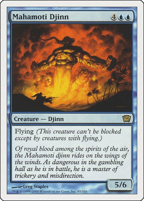 Mahamoti Djinn Card Front