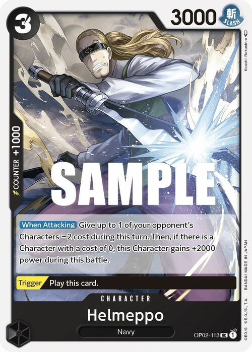 Helmeppo Card Front