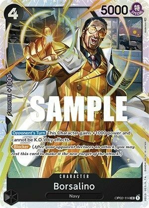 Borsalino Card Front