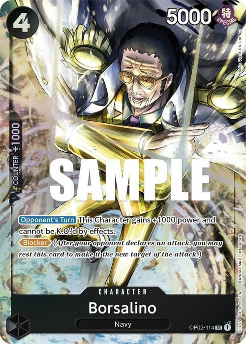 Borsalino Card Front