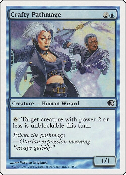 Crafty Pathmage Card Front