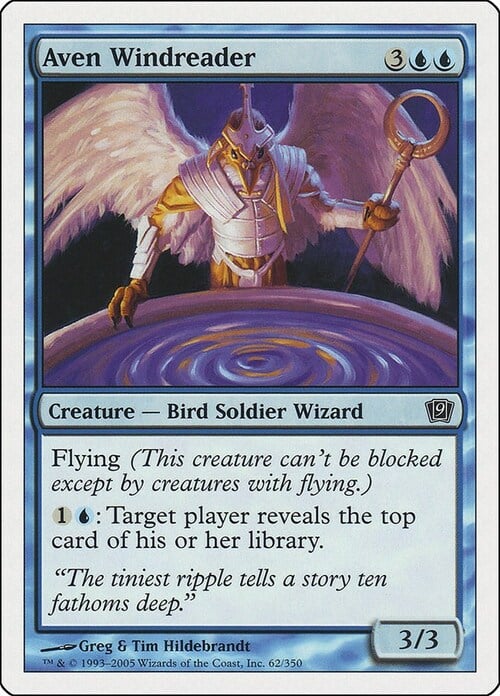 Aven Windreader Card Front