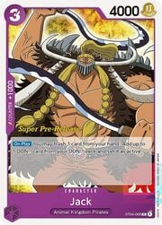 Jack · Super Pre-Release Stamp ST04-008p