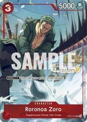 Roronoa Zoro · Treasure Cup ST01-013P1