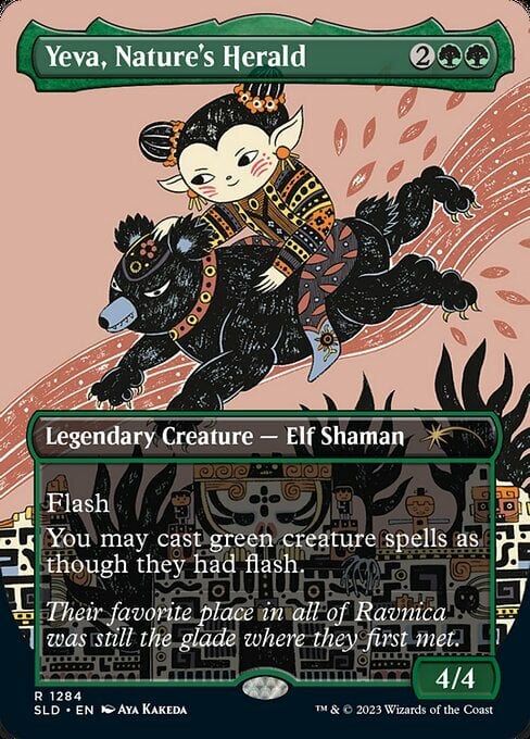 Yeva, Nature's Herald Card Front