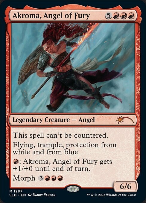 Akroma, Angel of Fury Card Front