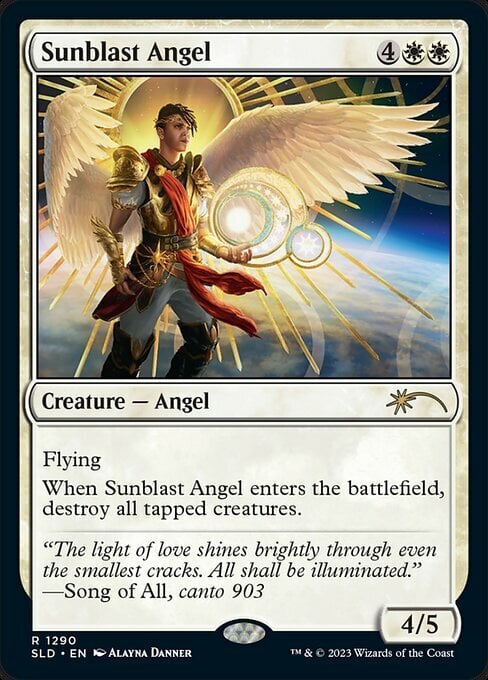 Sunblast Angel Card Front