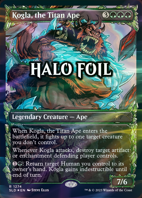 Kogla, the Titan Ape Card Front
