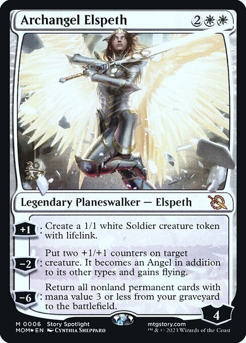 Archangel Elspeth Card Front