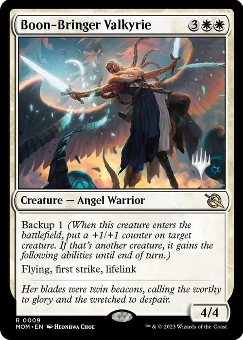 Boon-Bringer Valkyrie Card Front