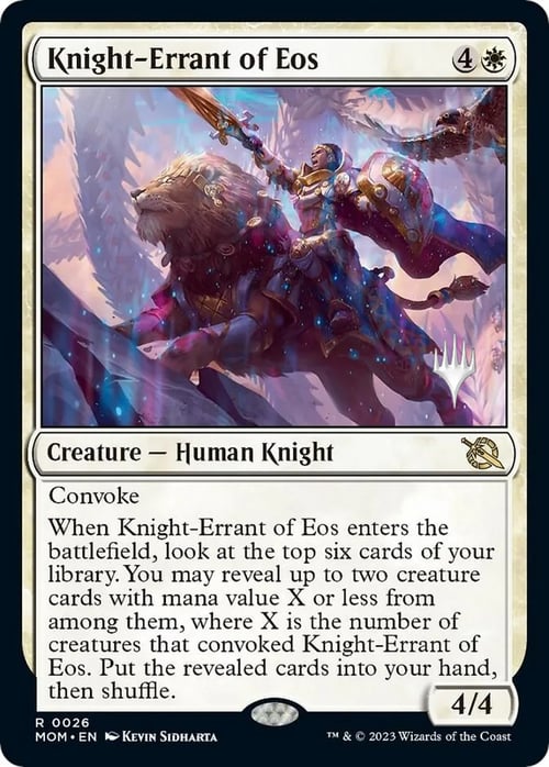 Knight-Errant of Eos Card Front