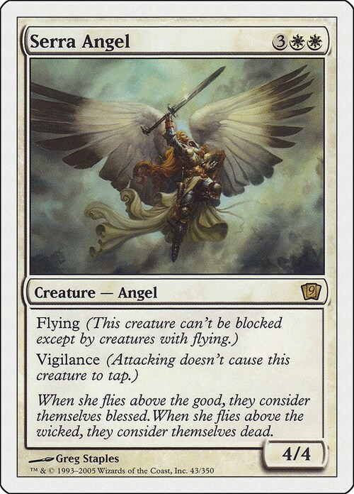 Serra Angel Card Front