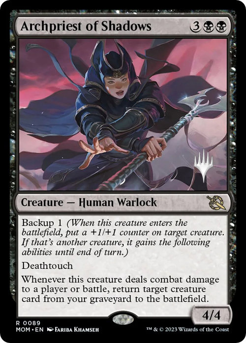 Archpriest of Shadows Card Front