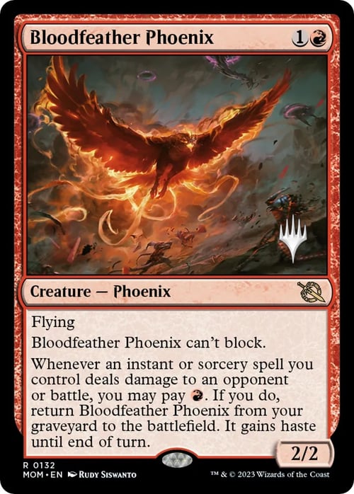 Bloodfeather Phoenix Card Front