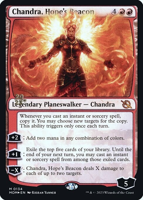 Chandra, Hope's Beacon Card Front