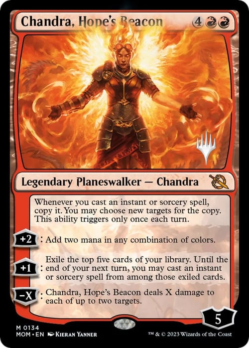 Chandra, Hope's Beacon Card Front