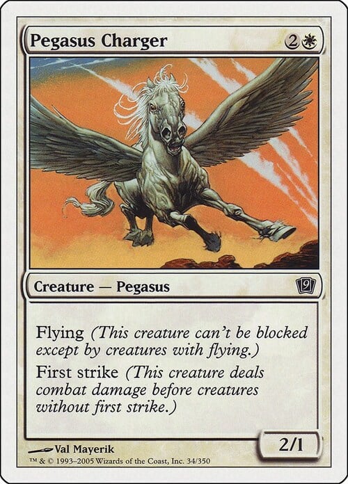 Pegasus Charger Card Front