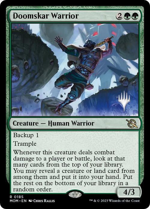 Doomskar Warrior Card Front