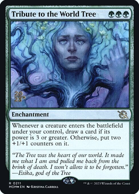 Tribute to the World Tree Card Front