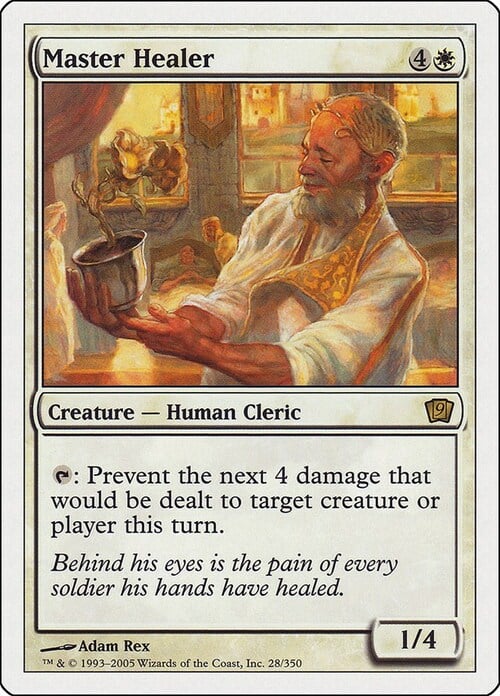 Master Healer Card Front