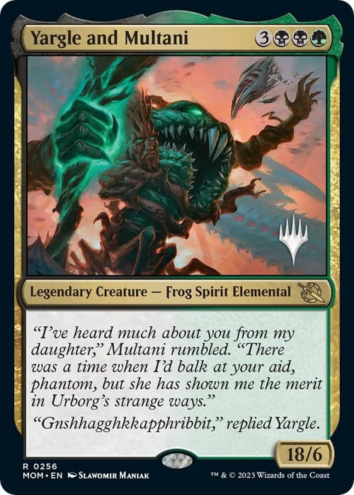 Yargle and Multani Card Front