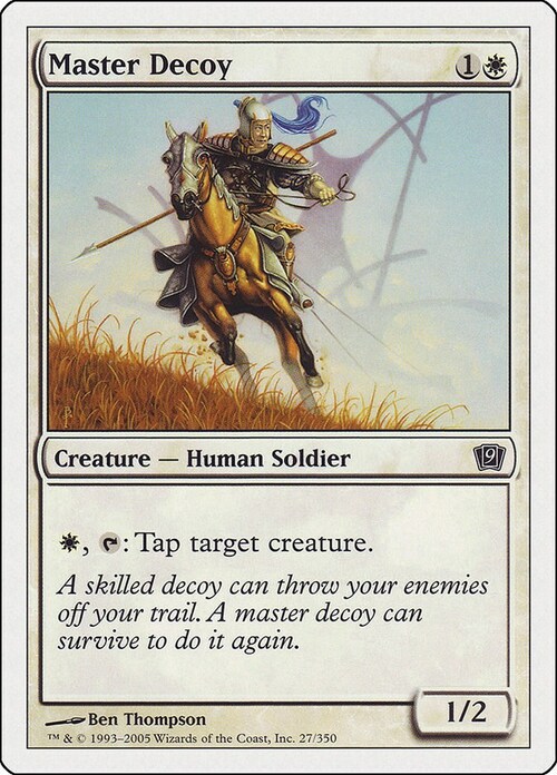Master Decoy Card Front