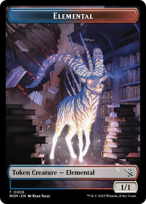 Vampire // Elemental Card Front