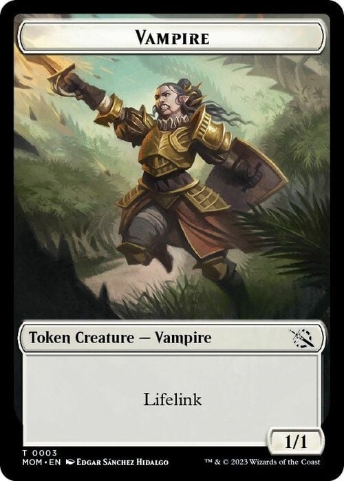 Vampire // Warrior Card Front