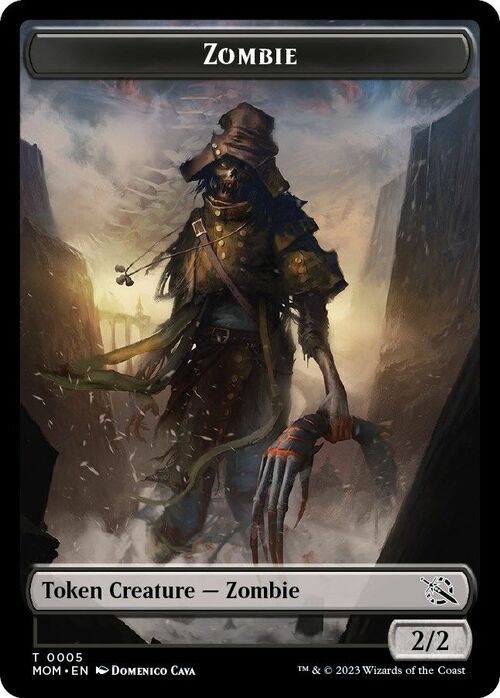 Zombie // Monk Card Front