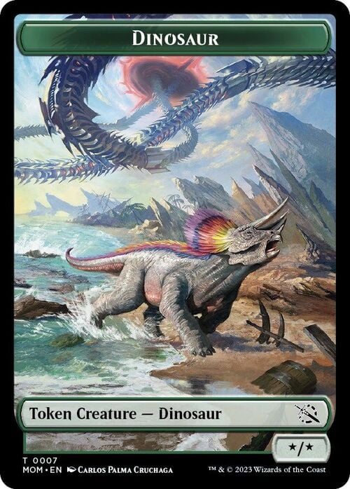 Dinosaur // Treasure Card Front