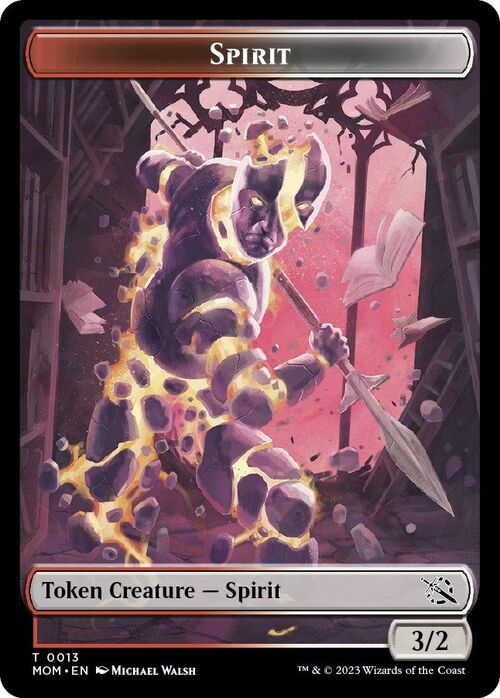 Spirit // Warrior Card Front