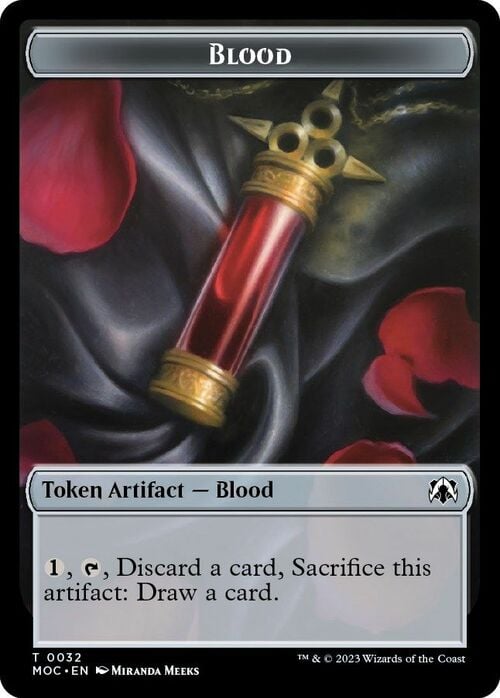Blood // Golem Card Front
