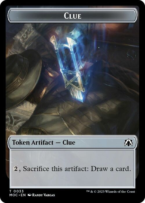 Clue // Golem Card Front