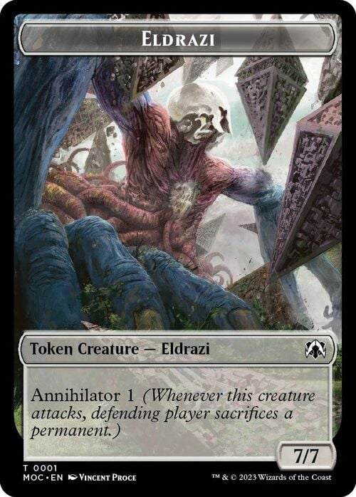 Eldrazi // Angel Card Front