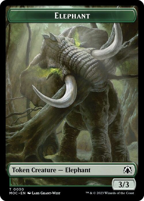 Elephant // City's Blessing Card Front
