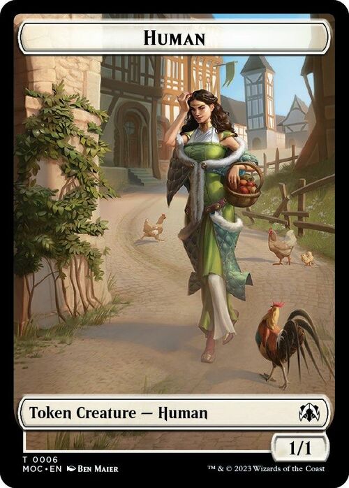 Human // Zombie Knight Card Front
