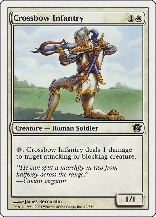 Crossbow Infantry Card Front