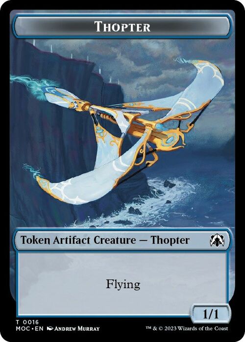 Thopter // Gold Card Front