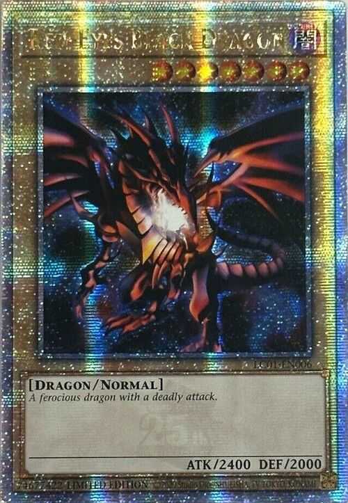 Drago Nero Occhi Roi Card Front