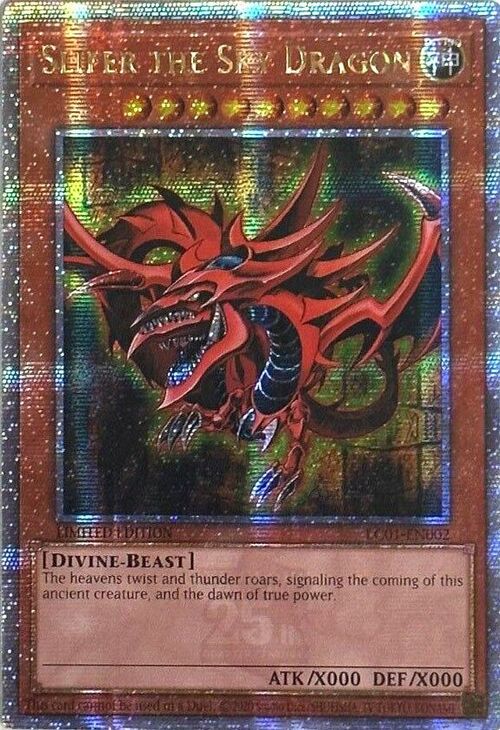 Slifer the Sky Dragon Card Front