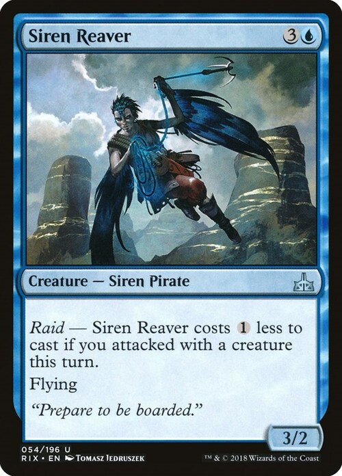 Siren Reaver Card Front